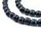The Bead Chest Natural 8mm Wooden Beads in Charcoal for Jewelry Making – Round Loose Wood Spacer Beads I Approximately 55 Beads